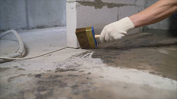 SJ Waterproofing Pros Interior Drainage System coverage map for Ostrander, OH and surrounding area